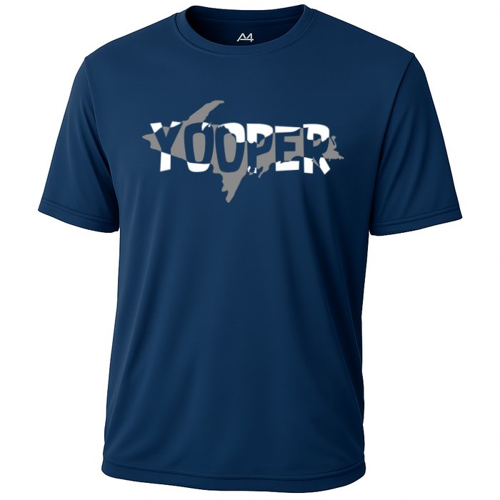 Yooper MI Upper Peninsula Michigan Cooling Performance Crew T-Shirt