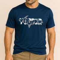 Yooper MI Upper Peninsula Michigan Cooling Performance Crew T-Shirt