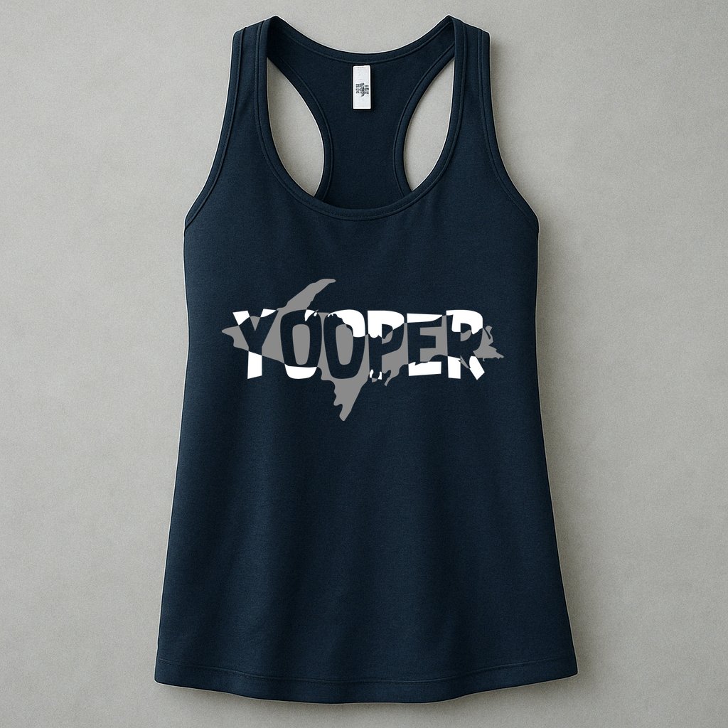 Yooper MI Upper Peninsula Michigan Womens Tank Top