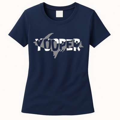 Yooper MI Upper Peninsula Michigan Womens T-Shirt