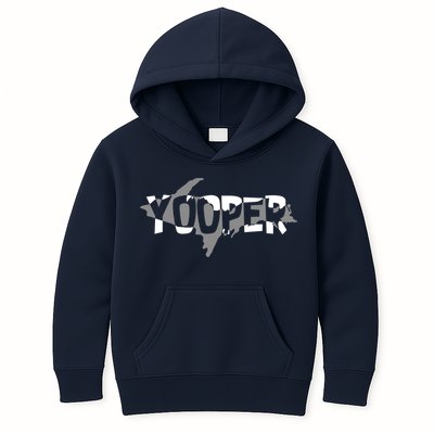Yooper MI Upper Peninsula Michigan Kids Hoodie