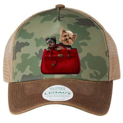 Yorki Dogs in Bag Legacy Tie Dye Trucker Hat