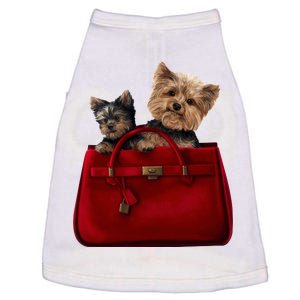 Yorki Dogs in Bag Doggie Tank