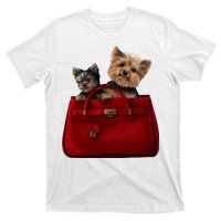 Yorki Dogs in Bag T-Shirt