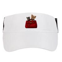 Yorki Dogs in Bag Adult Drive Performance Visor