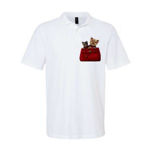 Yorki Dogs in Bag Softstyle Adult Sport Polo