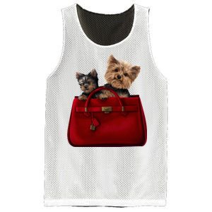 Yorki Dogs in Bag Mesh Reversible Basketball Jersey Tank