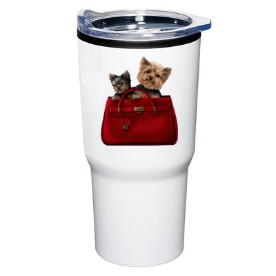 Yorki Dogs in Bag Tumbler