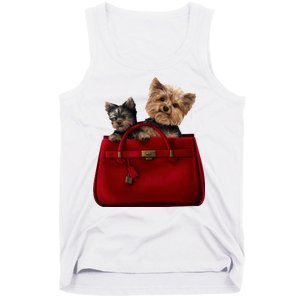 Yorki Dogs in Bag Tank Top