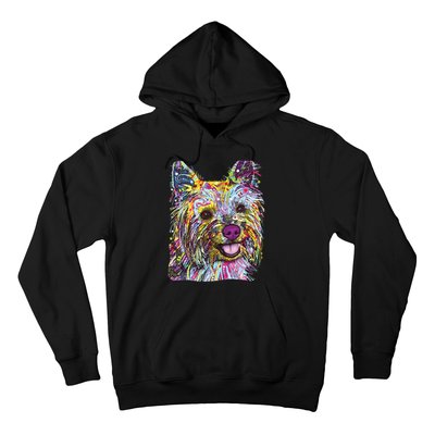 Yorkie Dog Dean Russo Hoodie