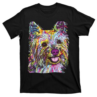 Yorkie Dog Dean Russo T-Shirt