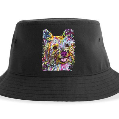 Yorkie Dog Dean Russo Sustainable Bucket Hat