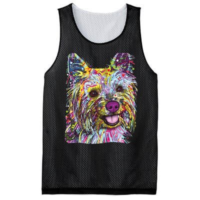 Yorkie Dog Dean Russo Mesh Reversible Basketball Jersey Tank