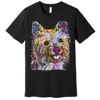 Yorkie Dog Dean Russo Premium T-Shirt