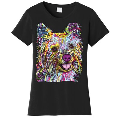 Yorkie Dog Dean Russo Women's T-Shirt