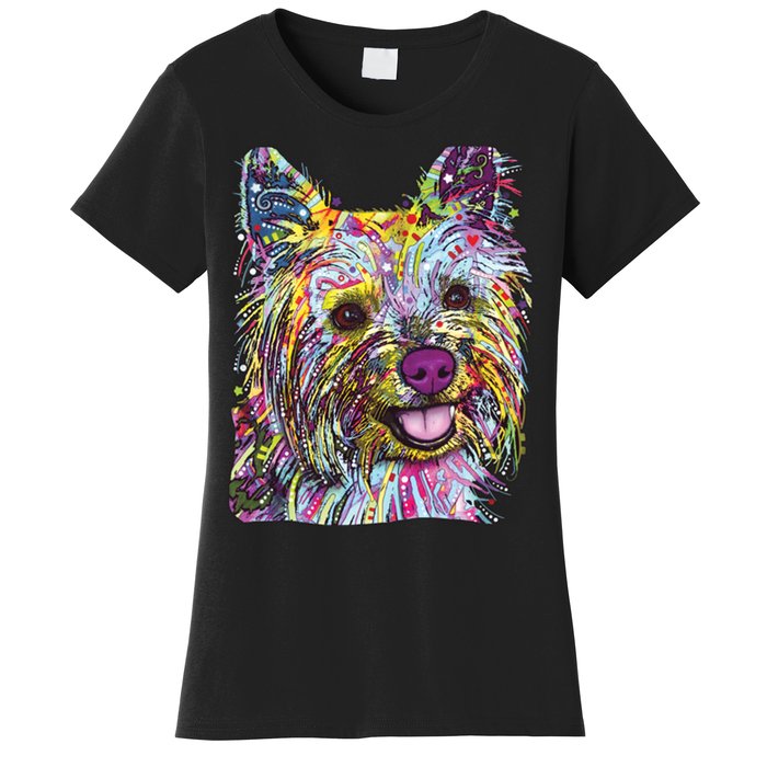 Yorkie Dog Dean Russo Women's T-Shirt