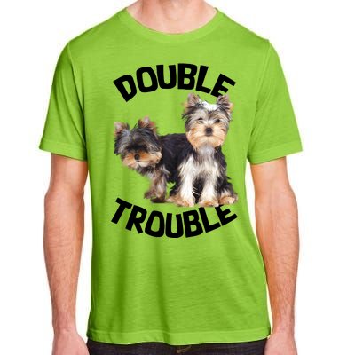 Yorkie Double Trouble Adult ChromaSoft Performance T-Shirt