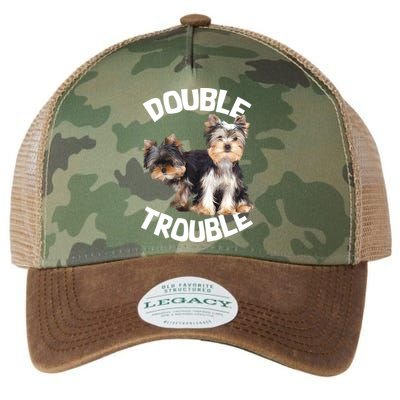 Yorkie Double Trouble Legacy Tie Dye Trucker Hat