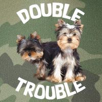 Yorkie Double Trouble Legacy Tie Dye Trucker Hat