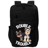 Yorkie Double Trouble Impact Tech Backpack