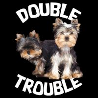 Yorkie Double Trouble Impact Tech Backpack