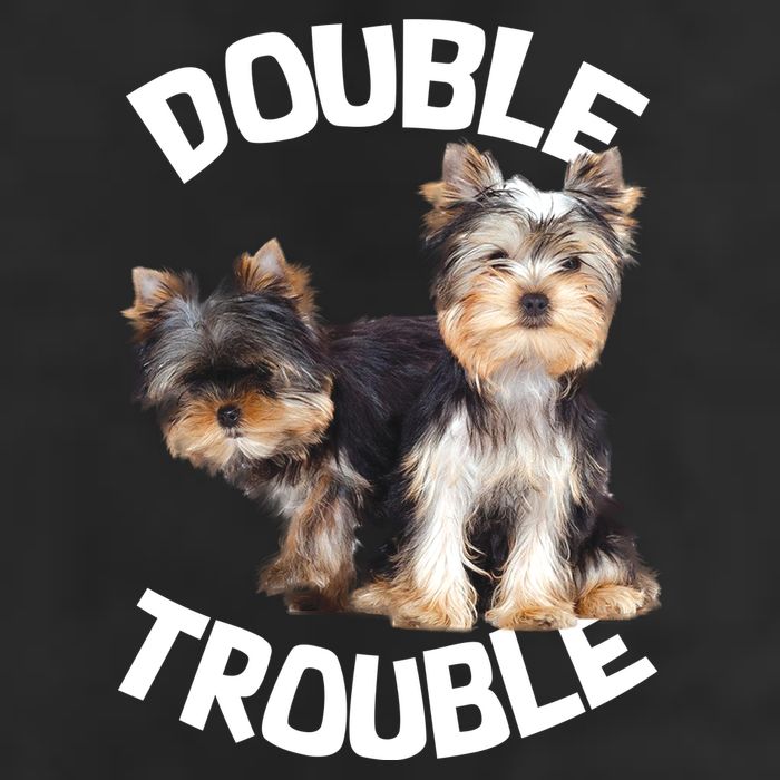 Yorkie Double Trouble 15oz Campfire Ceramic Mug