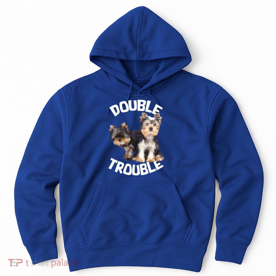 Yorkie Double Trouble Hoodie