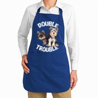 Yorkie Double Trouble Apron