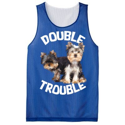 Yorkie Double Trouble Mesh Reversible Basketball Jersey Tank