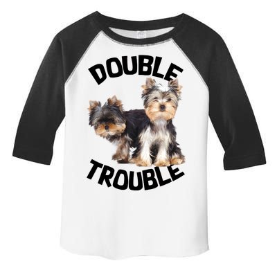 Yorkie Double Trouble Toddler Fine Jersey T-Shirt