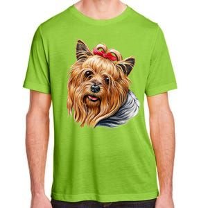 Yorkie Girl Adult ChromaSoft Performance T-Shirt