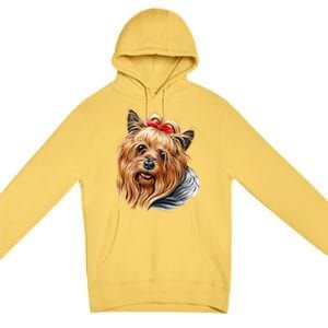 Yorkie Girl Premium Pullover Hoodie