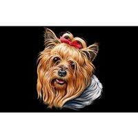 Yorkie Girl Bumper Sticker