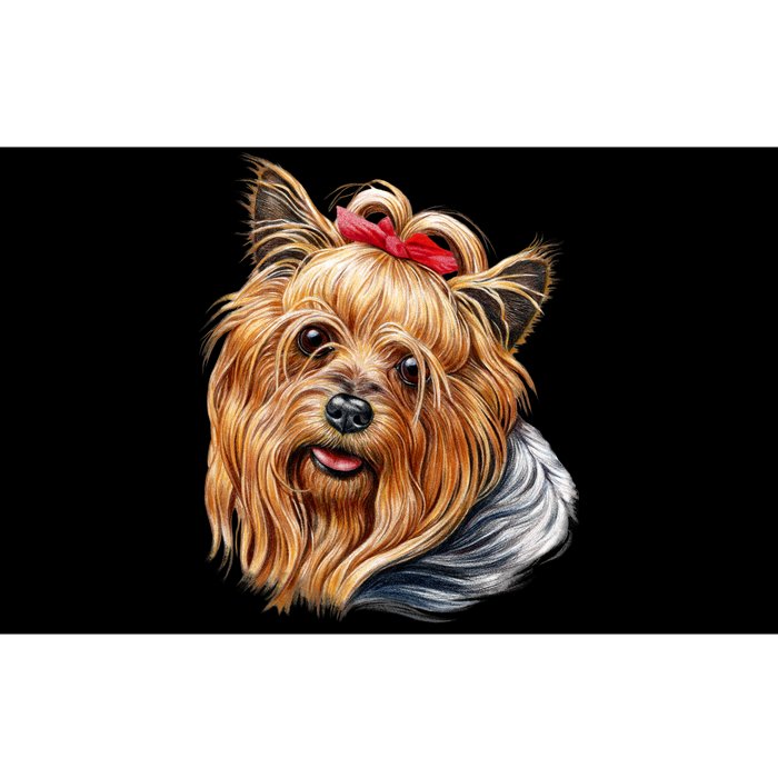 Yorkie Girl Bumper Sticker