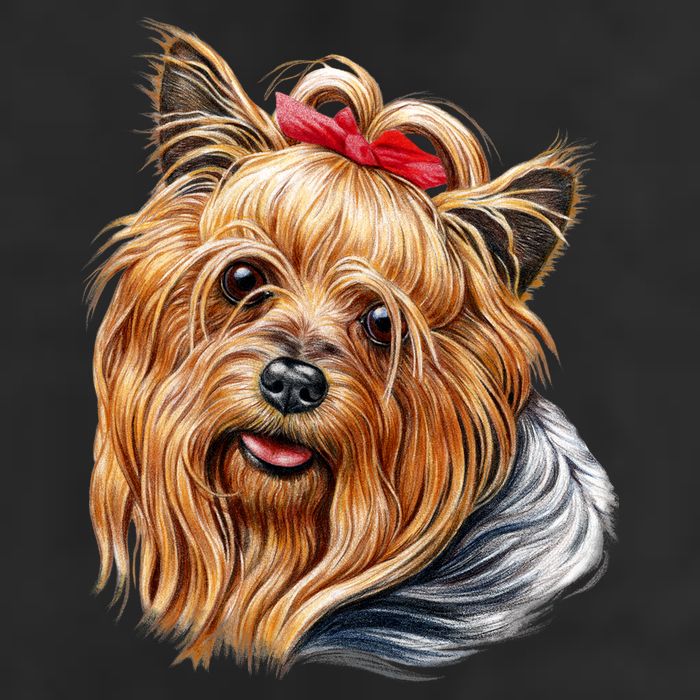 Yorkie Girl 11oz C Handle Ceramic Mug