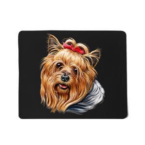 Yorkie Girl Mousepad