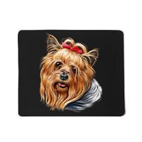 Yorkie Girl Mousepad