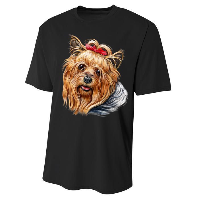 Yorkie Girl Performance Sprint T-Shirt