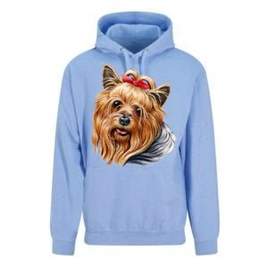 Yorkie Girl Unisex Surf Hoodie