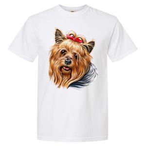 Yorkie Girl Garment-Dyed Heavyweight T-Shirt