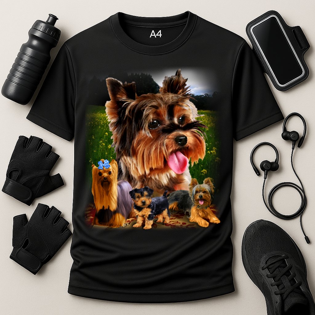 Yorkshire Terrier Cooling Performance Crew T-Shirt
