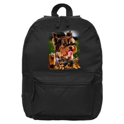 Yorkshire Terrier 16 in Basic Backpack