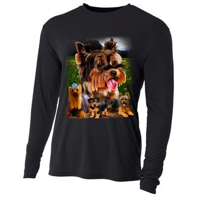 Yorkshire Terrier Cooling Performance Long Sleeve Crew