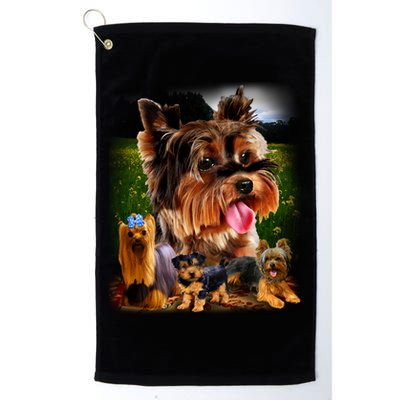 Yorkshire Terrier Golf Towel