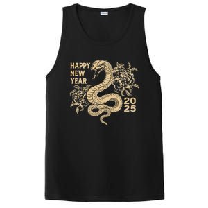 Year Of Snake 2025 Happy Lunar New Year 2025 Grandma Grandpa PosiCharge Competitor Tank