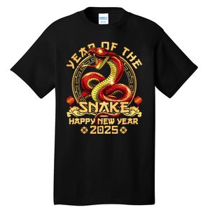 Year Of Snake 2025 Chinese New Year Happy Vietnamese Tet Tall T-Shirt