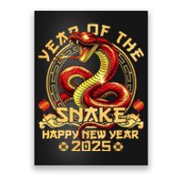 Year Of Snake 2025 Chinese New Year Happy Vietnamese Tet Poster