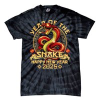 Year Of Snake 2025 Chinese New Year Happy Vietnamese Tet Tie-Dye T-Shirt