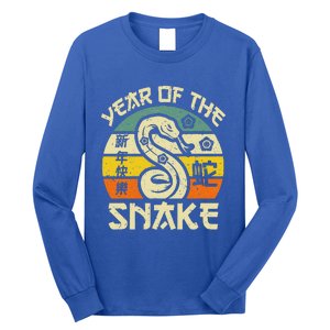 Year Of Snake 2025 Chinese New Year Snake Zodiac Long Sleeve Shirt