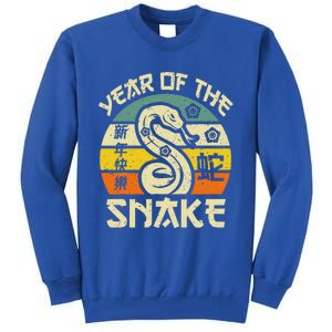 Year Of Snake 2025 Chinese New Year Snake Zodiac Tall Sweatshirt